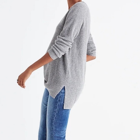 Madewell Wafflestitch Wool Blend Cream Pullover Sweater XXS - Picture 13 of 13